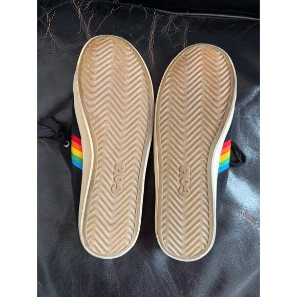 Vegan Gola Classics Women's Coaster Rainbow‎ Mule Plimsolls - Picture 2 of 6